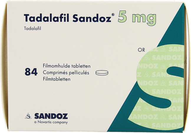 Tadalafil 5 mg sandoz prix