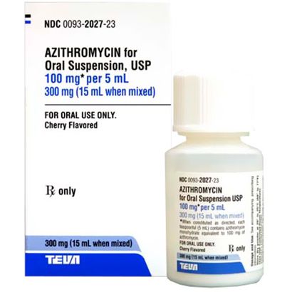 Azithromycin 100mg/5ml
