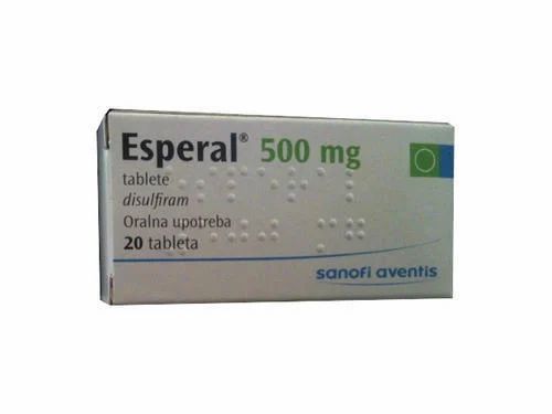 disulfirame 250mg
