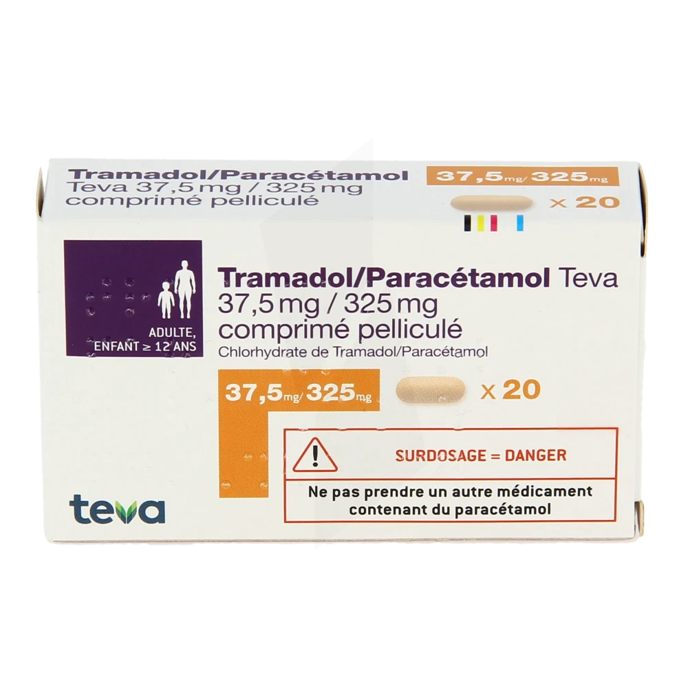 Tramadol paracetamol prix