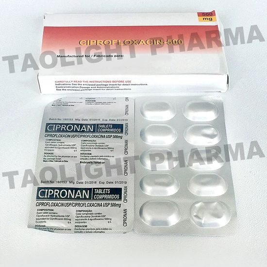 coût ciprofloxacin