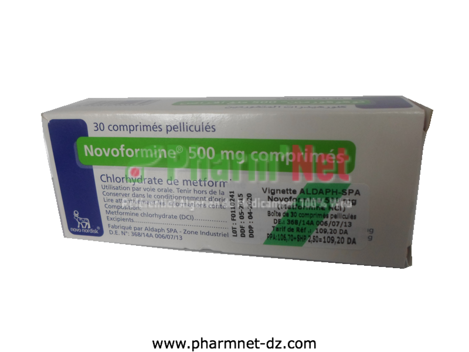 le prix de metformine