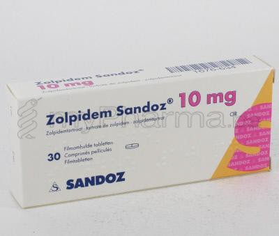 Zolpidem Eg 10 Mg Sans Ordonnance