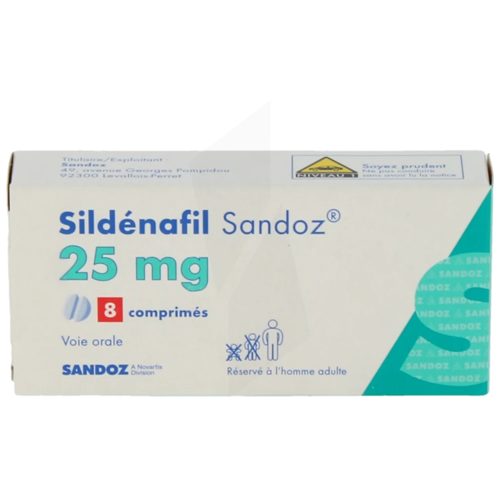 Sildénafil 25 Mg Sans Ordonnance