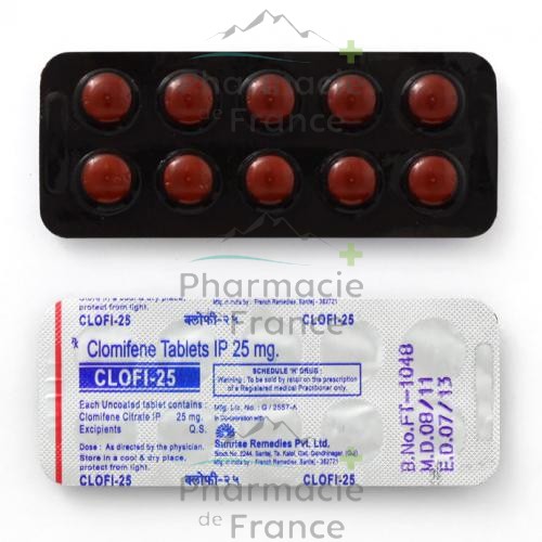 Clomiphene prix france