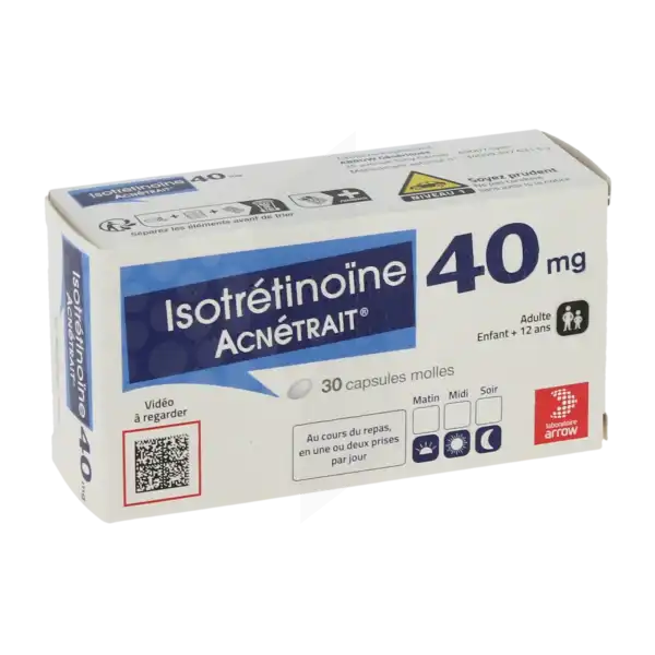 Acheter isotrétinoïne en ligne