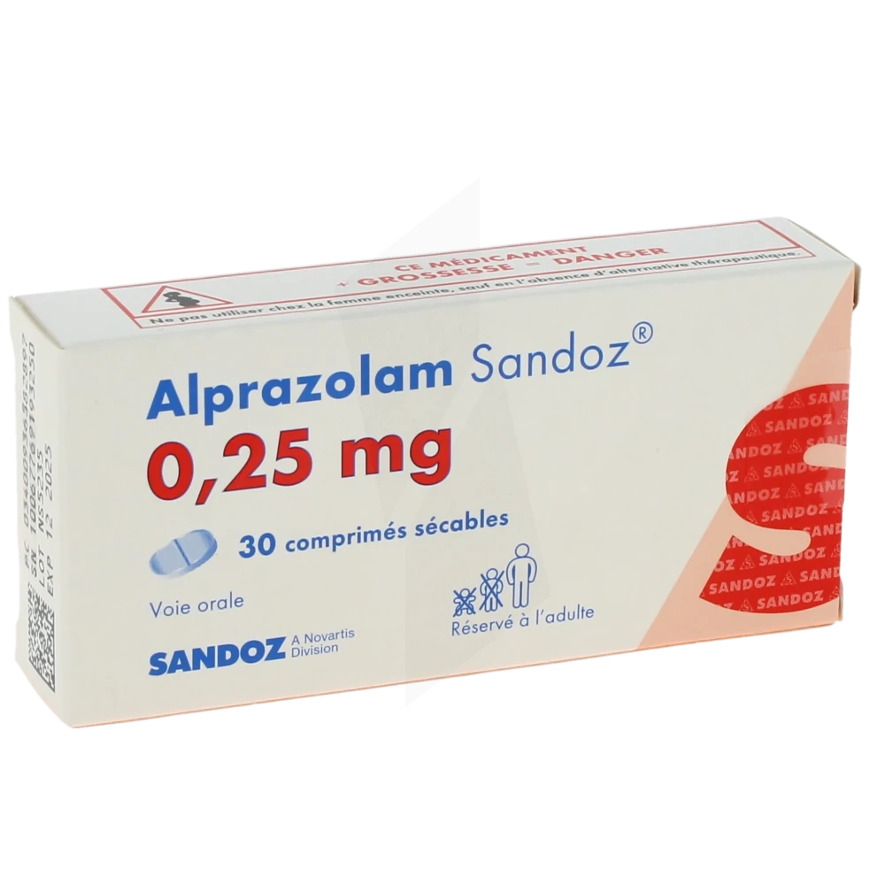 Acheter alprazolam en ligne