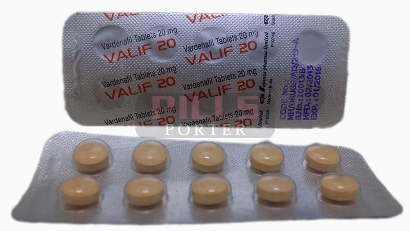 valif vardenafil 20mg