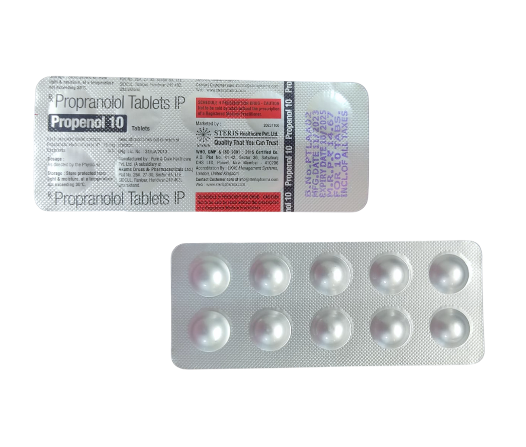 Propranolol 10 mg gpo