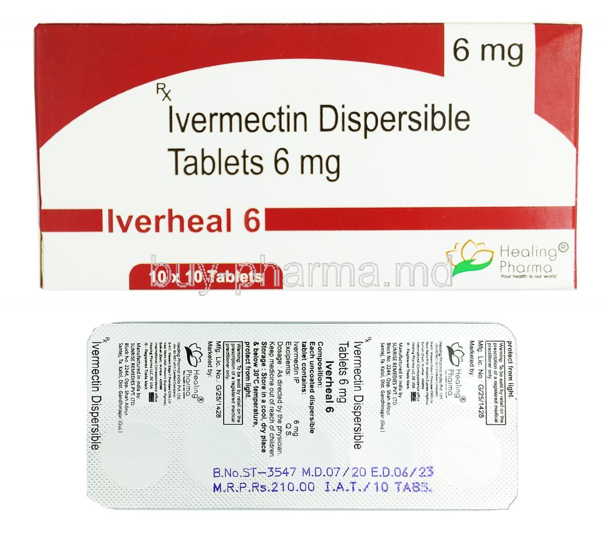 Ivermectin 6 a.t 6mg