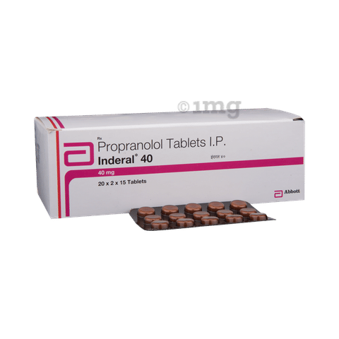 Propranolol Xr 40 Mg
