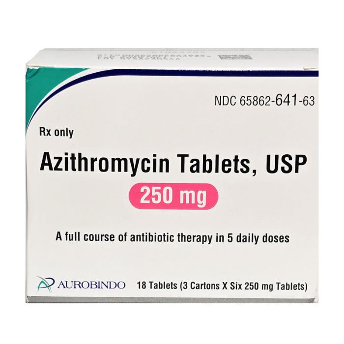 Zithromax 250 Mg Z Pak