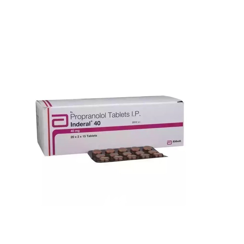 Inderal Tabletas 40mg X 50