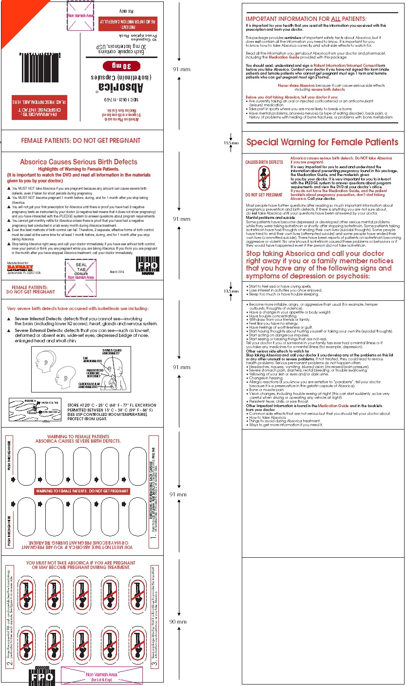 Ordre Isotretinoin