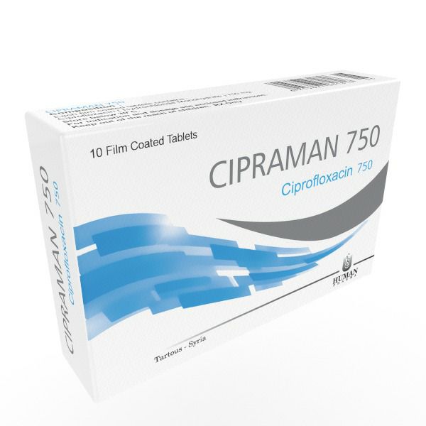 ciprofloxacin mylan 750 mg