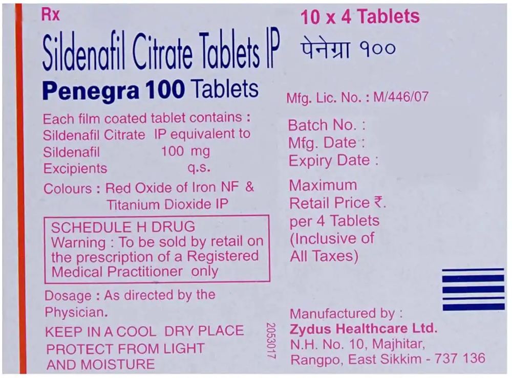 zydus fortiza penegra 50 mg