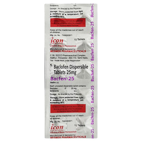 Baclofen 25mg Online