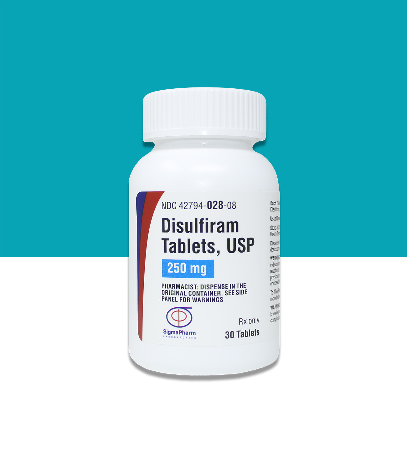 Disulfirame 250mg