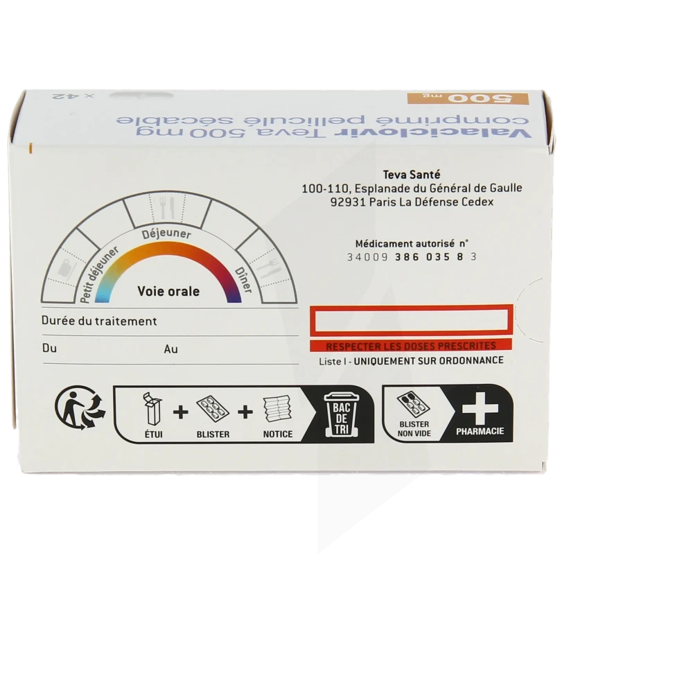 Valacyclovir acheter
