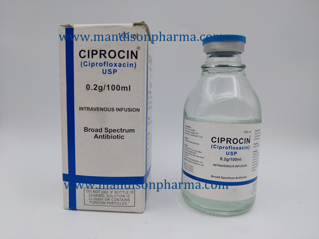 Ciprofloxacin 500mg/100ml