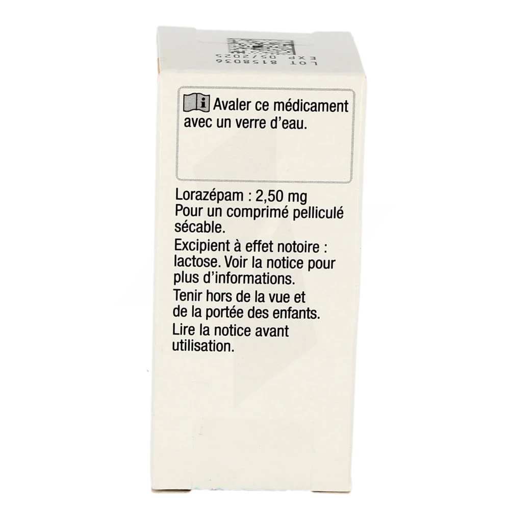 commander du lorazepam