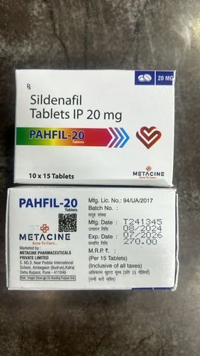 sildénafil 20 mg prix