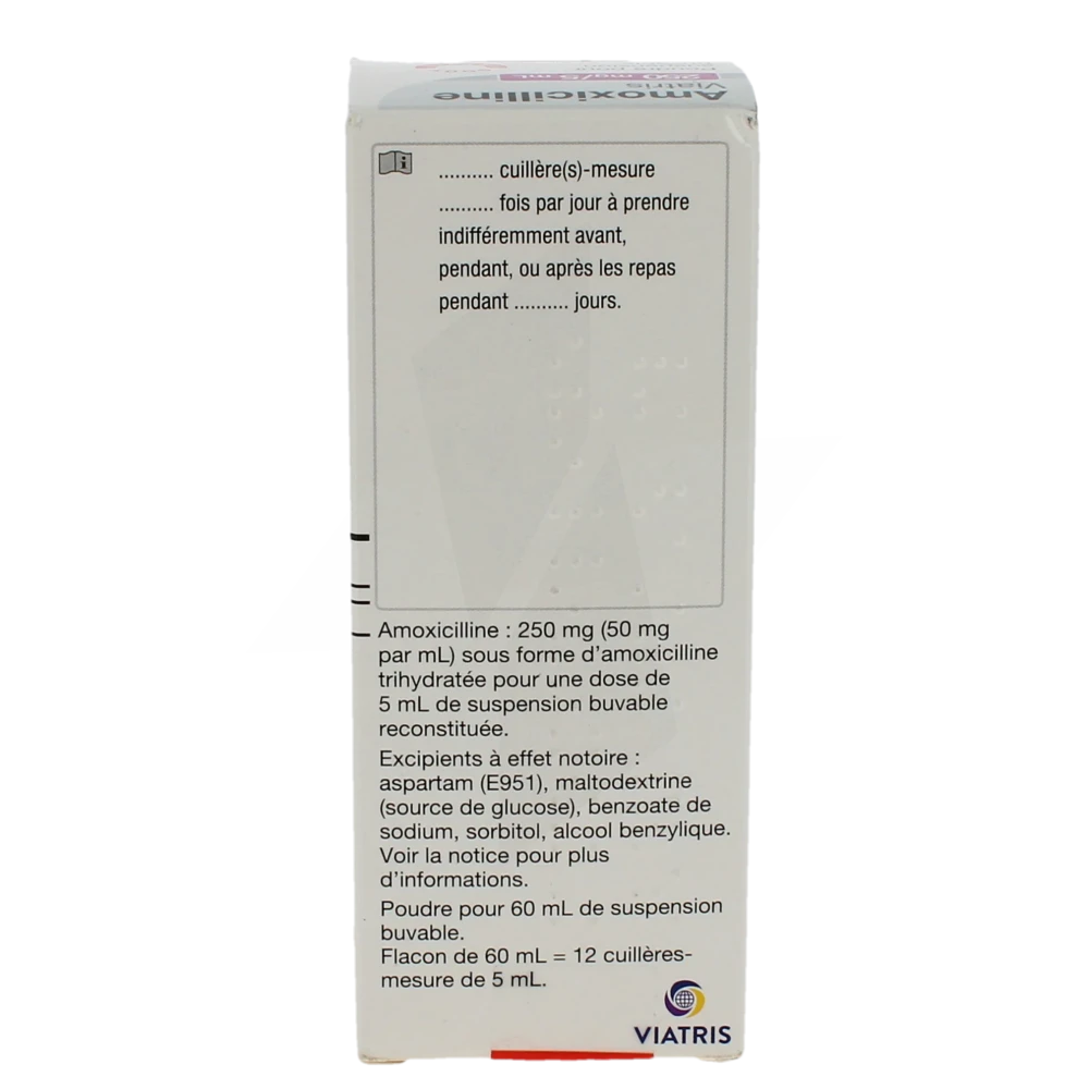 amoxicilline 250 mg sans ordonnance