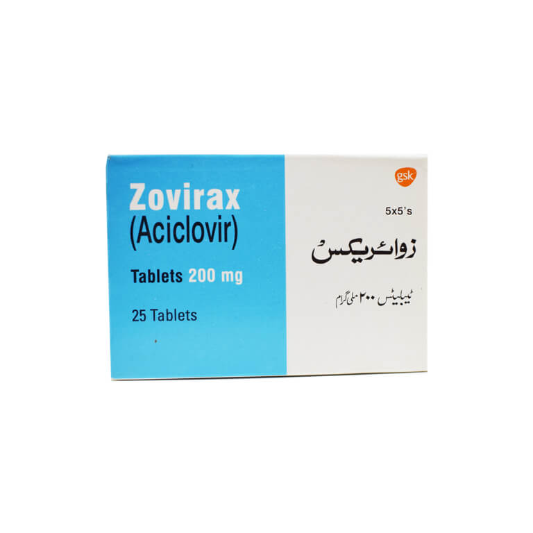 Zovirax De 200 Mg