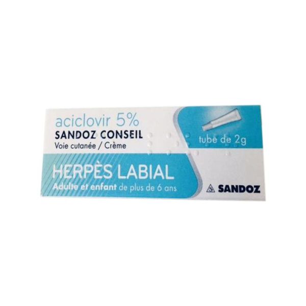 prix aciclovir creme