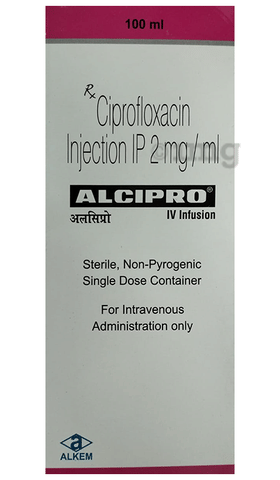 ciprofloxacin 500mg i.v