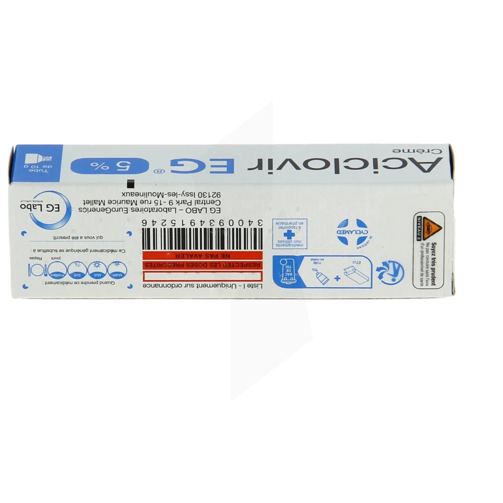 Aciclovir Creme Prix France
