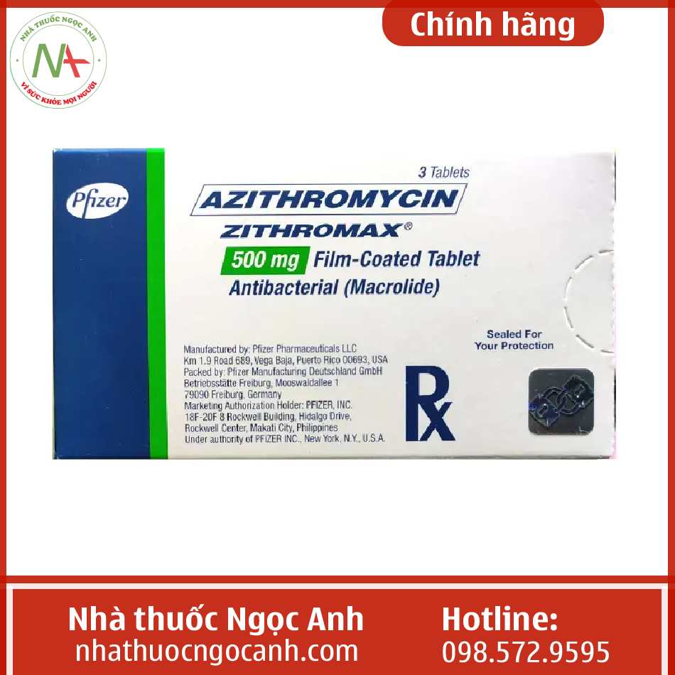 Zithromax 500mg