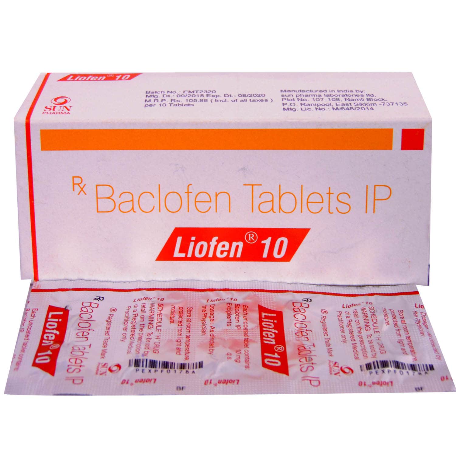 Coût Lioresal