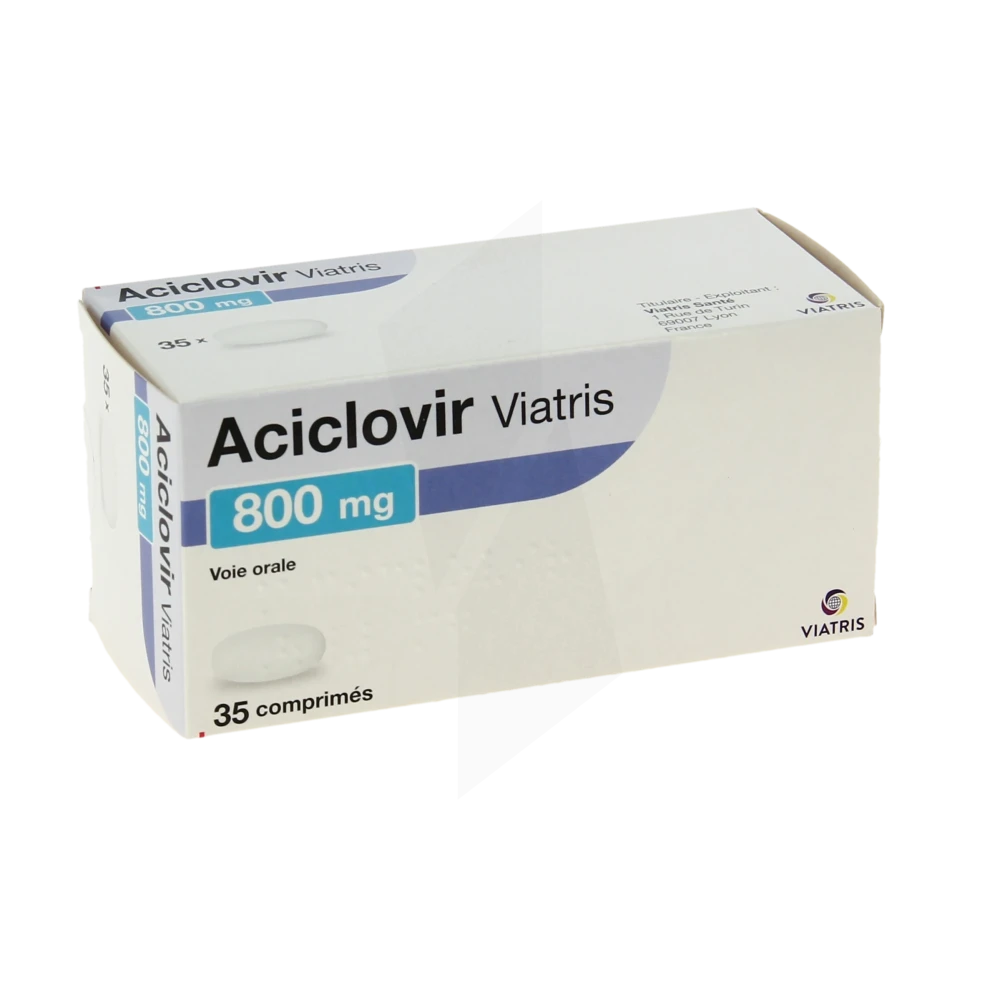 Aciclovir 800 Mg Prix Belgique