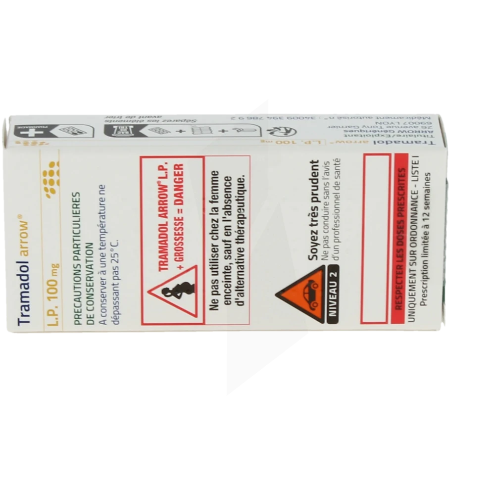 prix du tramadol 100mg