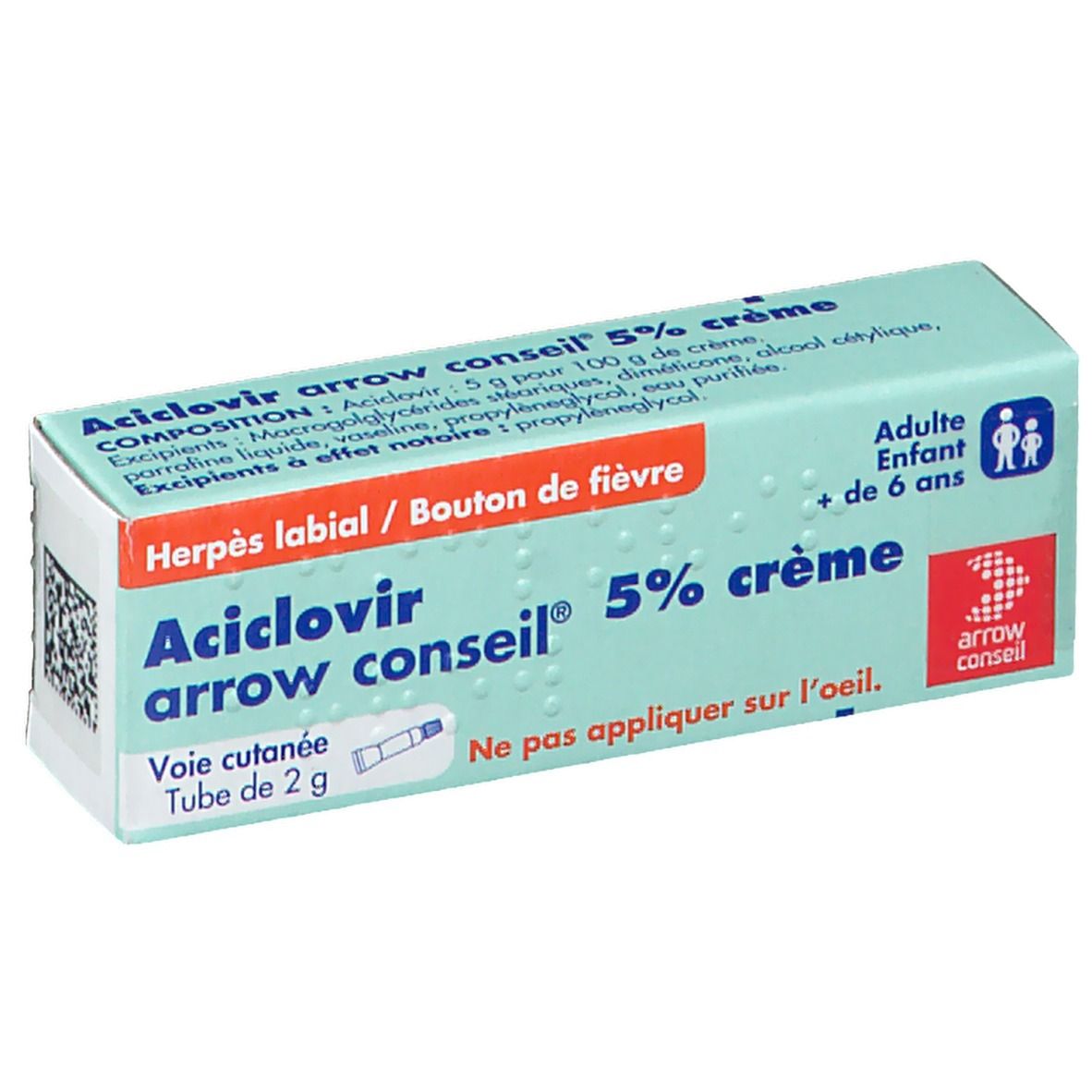 Aciclovir Arrow Prix