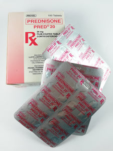 Prednisolone 20 mg mal de dent