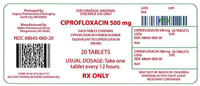ciprofloxacin mylan 250 mg