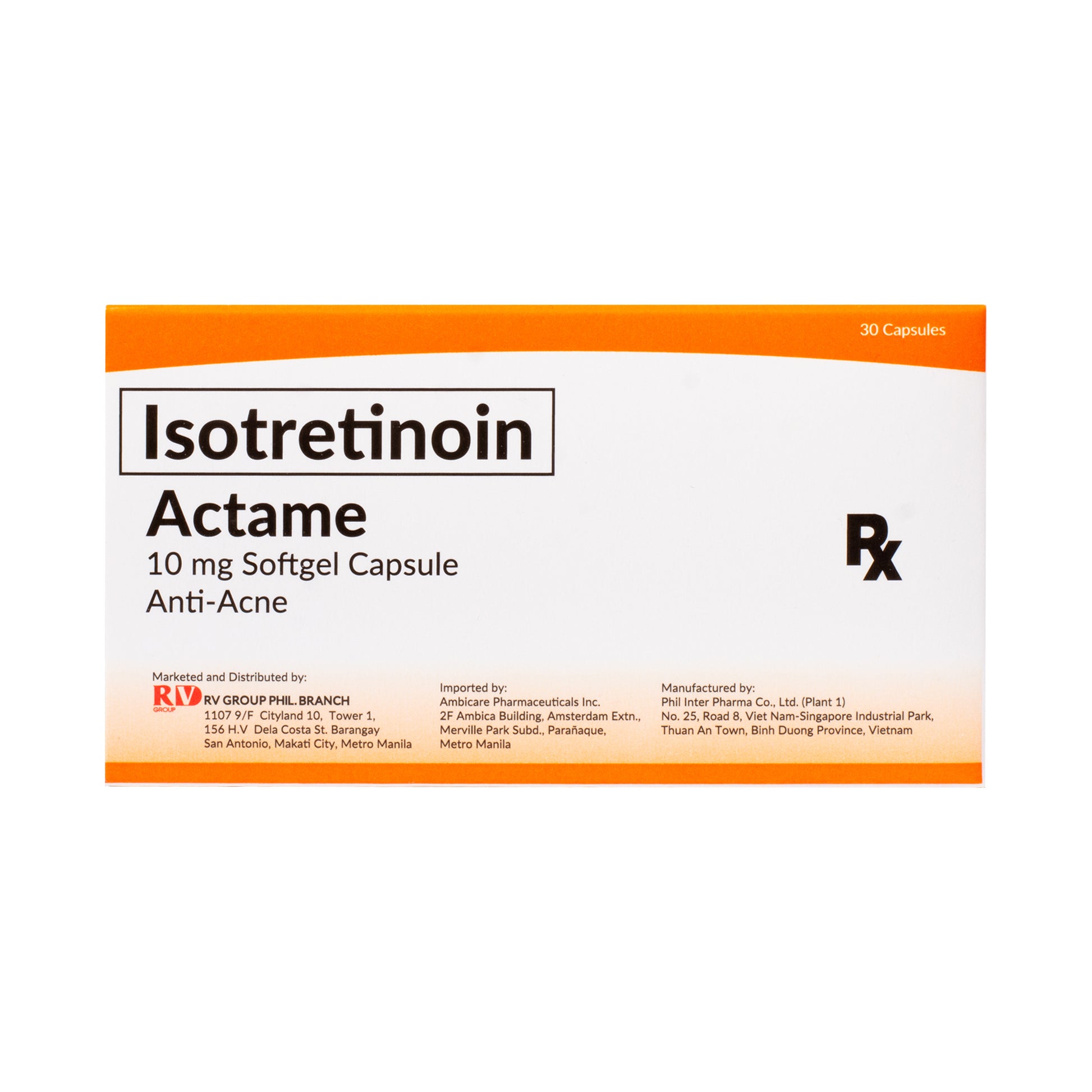 Isotrétinoïne online