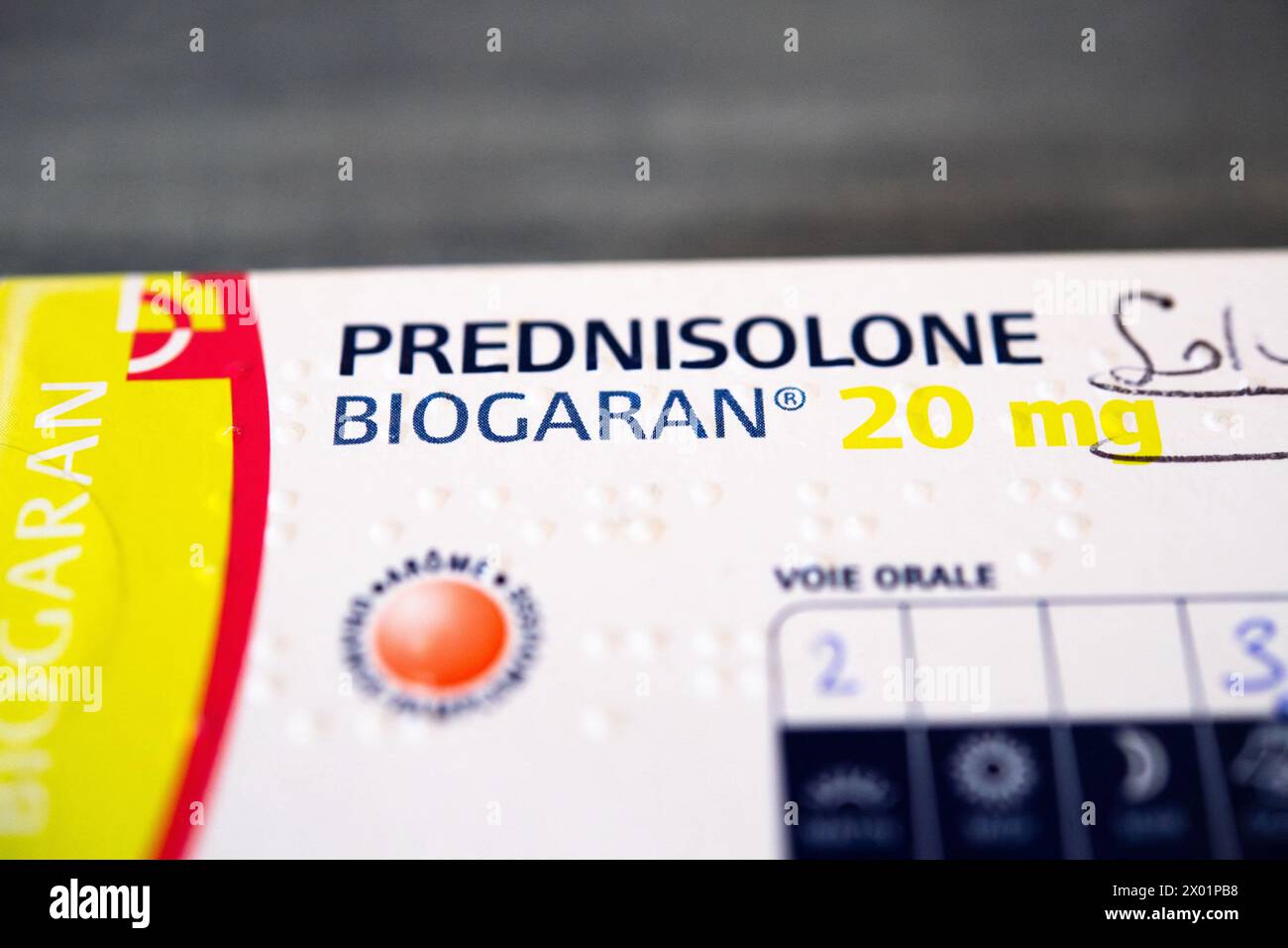 prednisolone biogaran 20 mg prix
