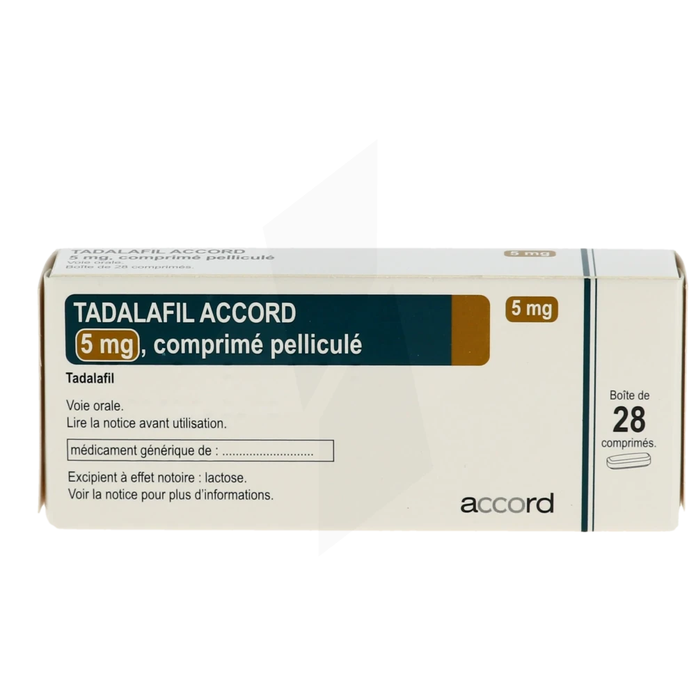 Tadalafil 5 mg pour femme
