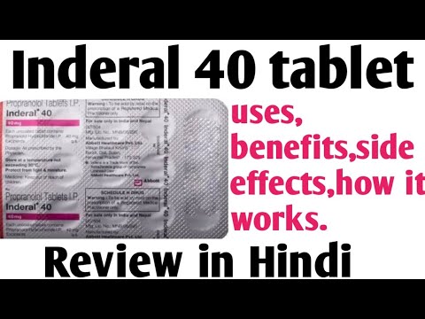 inderal la 40 mg Inderal la 40 mg