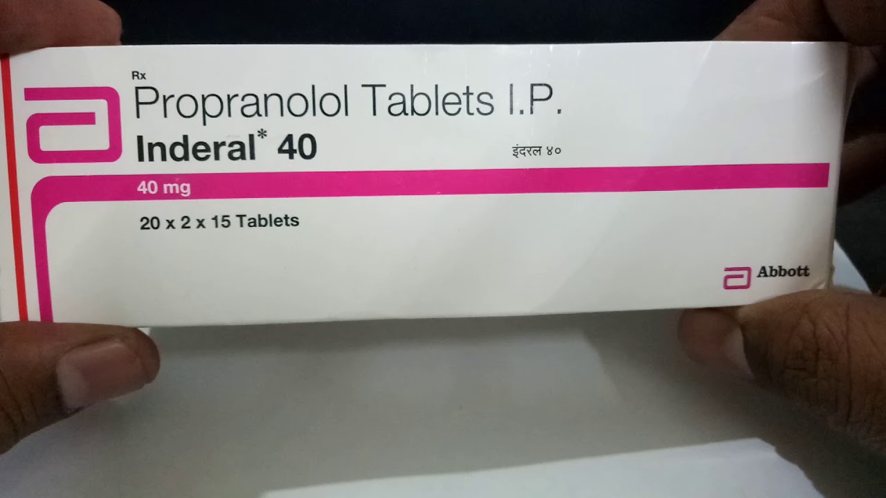 Inderal 40mg