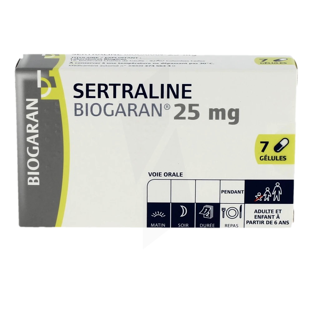sertraline 25 generique