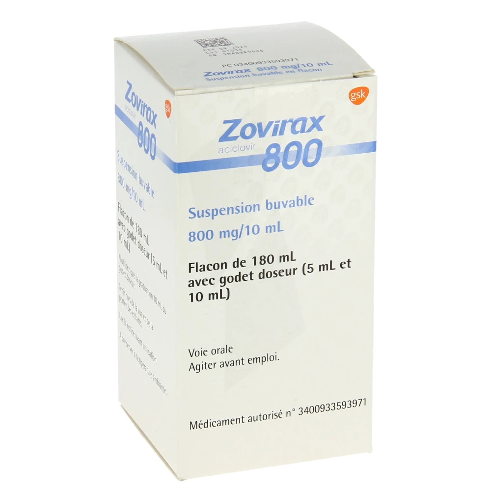 prix du médicament zovirax