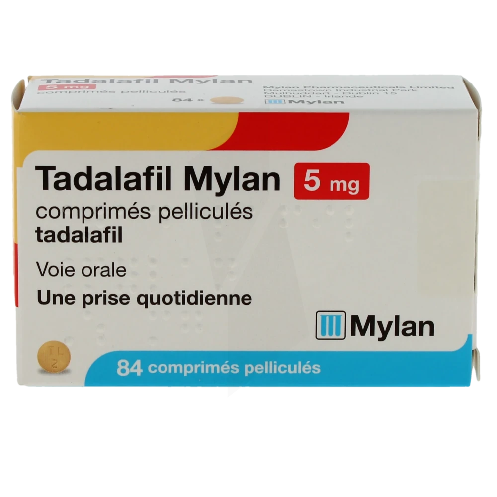 Tadalafil 5 mg sans ordonnance