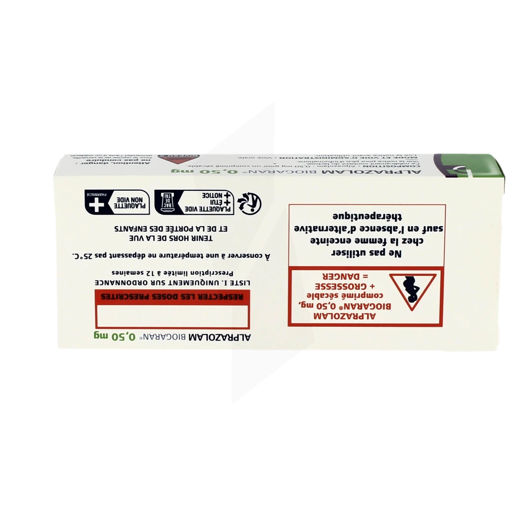 Alprazolam 0.50 Generique