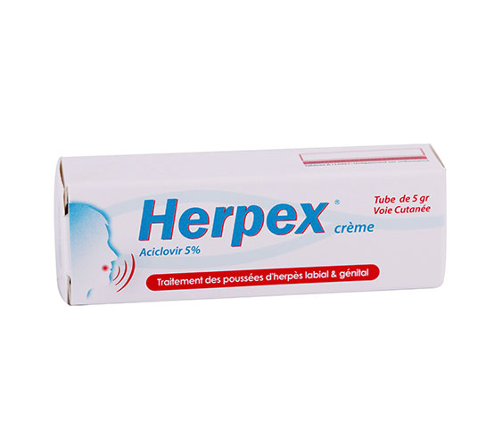 aciclovir 5 crème prix