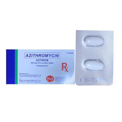Zithromax azithromycin 500 mg