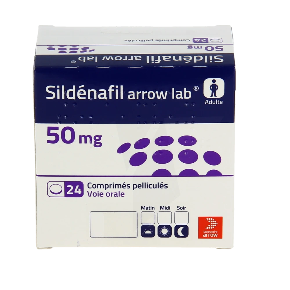 sildénafil 100 mg arrow prix